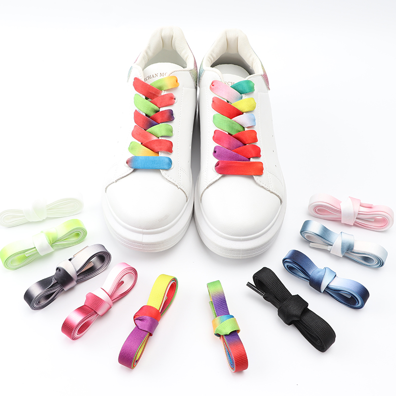 Lacci piatti sfumati arcobalen - Women Shoes Mk recensione e prezzo