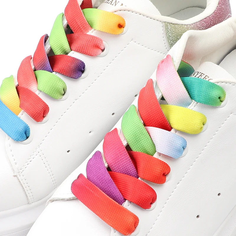Lacci piatti sfumati arcobalen - Women Shoes Mk recensione e prezzo